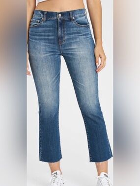 Daze Shy Girl in Snooze High‎ Rise Crop Flare Women's Jeans Size 27
